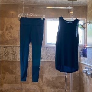 Athleta work out top and leggings